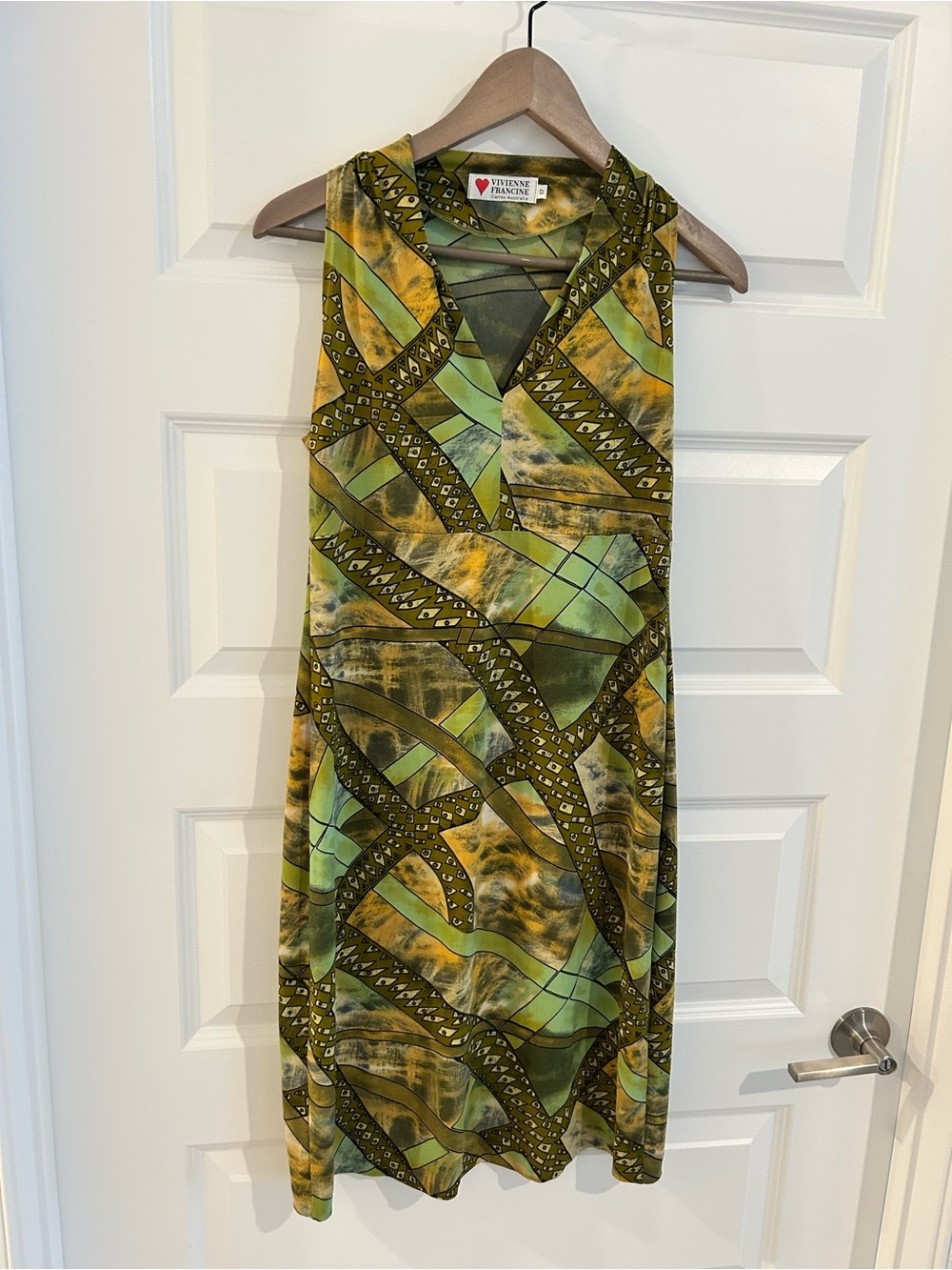 Vivienne Francine Cairns Dress Green Size 12